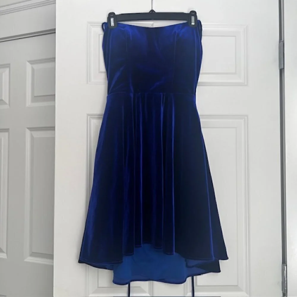 JOVANI Dress Cocktail Blue